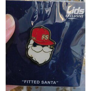 Lids Exclusive Fitted Santa Collectible Pin